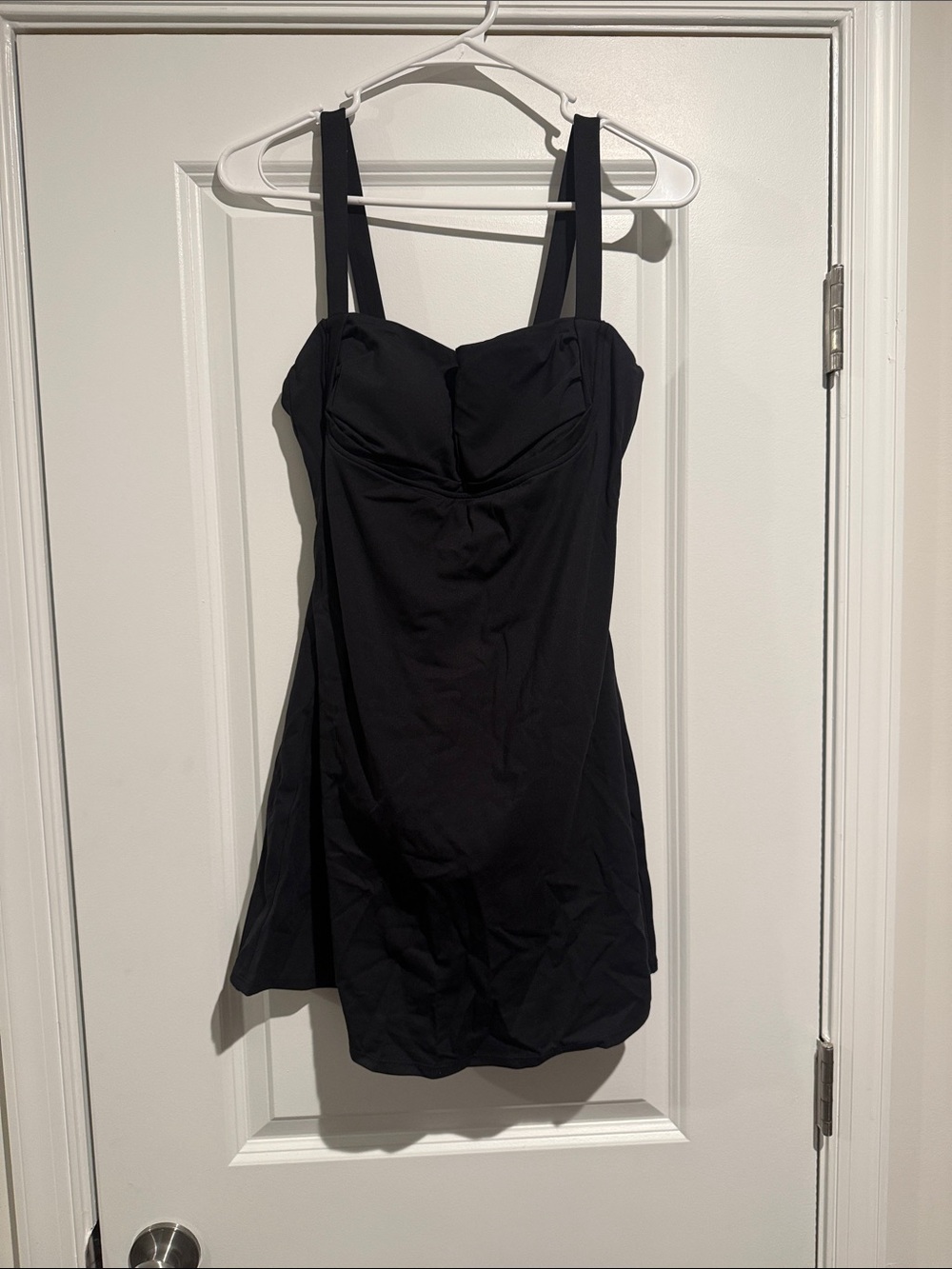 Halara Black Sleeveless Fit & Flare Dress